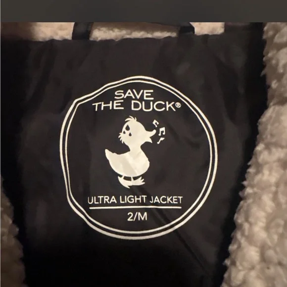 Save The Duck Women’s Gwen hooded puffer jacket - Picture 2 of 6